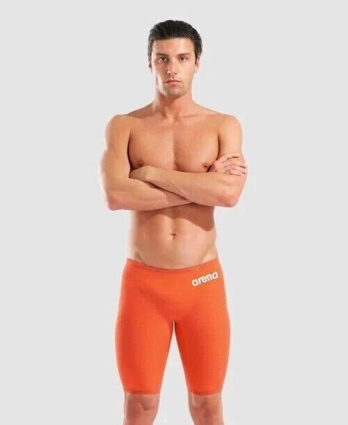 M POWERSKIN CARBON AIR2 LE JAMMER/SUNSET CORAL ERKEK YARIŞ MAYOSU