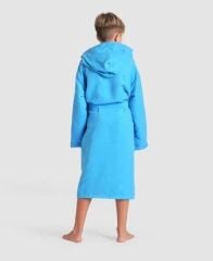 ZEAL JR ROBE/TURQUOISE-WHITE ÇOCUK BORNOZU