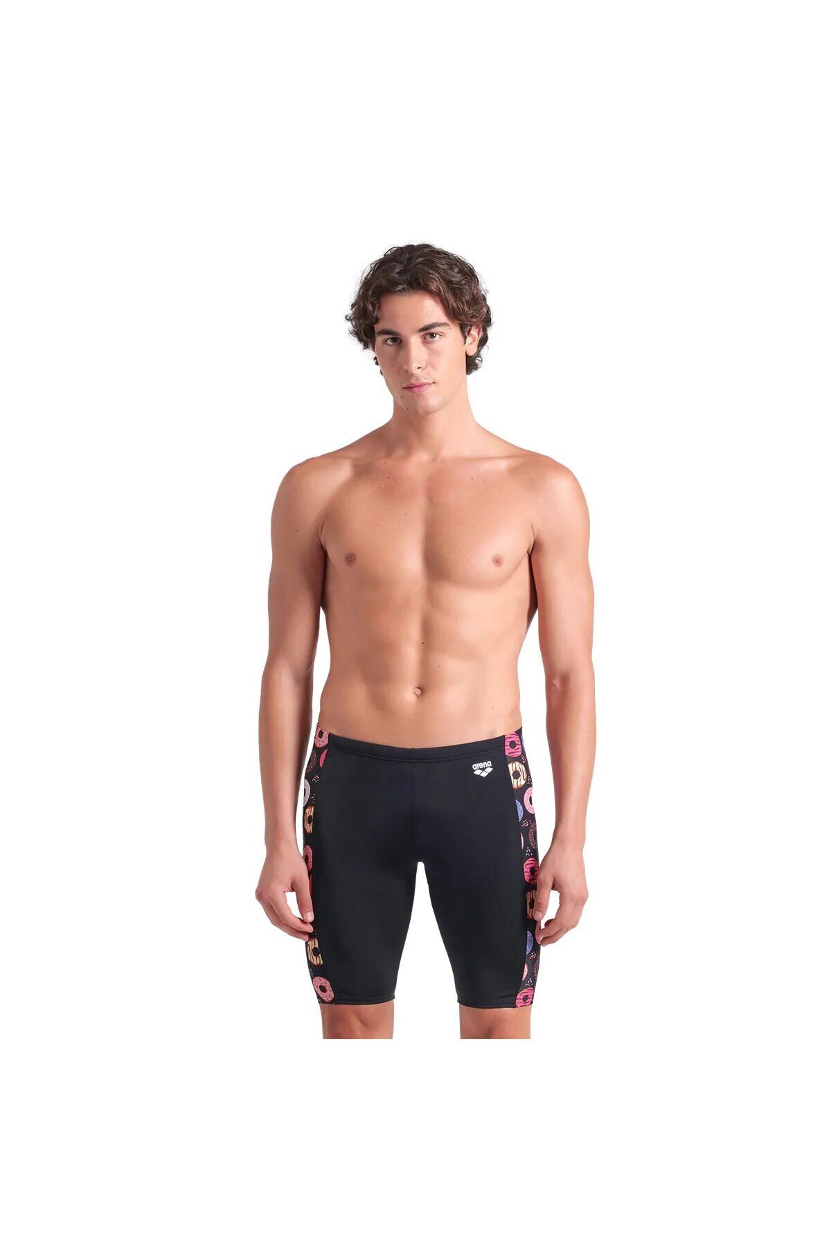 Donuts Swim Jammer Erkek Siyah Yüzücü Mayosu 009475590