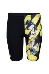 Boys Cats Swim Jammer Black Çocuk Yüzücü Mayosu 006000500