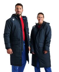TEAM PARKA SOLID KABAN (KOYU LACİVERT RENK)