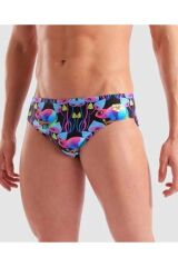 MEN'S MULTI CHAMELEONS SWIM BRIEFS 85 CM (BEL ÖLÇÜSÜ)