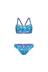 Flowers Bikini Bandeau Kadın Bikini 38