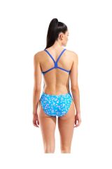 Flowers Swimsuit Challenge Back Kadın Mayo 30