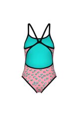Dices Swimsuit Super Fly Back Kadın Pembe Yüzücü Mayosu 009464950 36