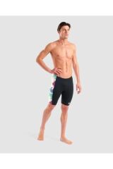 MEN'S IN THE WILD SWIM JAMMER/BLACK-WHITE-MU 80 CM (BEL ÖLÇÜSÜ)