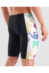 MEN'S IN THE WILD SWIM JAMMER/BLACK-WHITE-MU 80 CM (BEL ÖLÇÜSÜ)