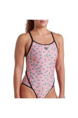 Dices Swimsuit Super Fly Back Kadın Pembe Yüzücü Mayosu 009464950 40