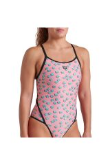 Dices Swimsuit Super Fly Back Kadın Pembe Yüzücü Mayosu 009464950 38