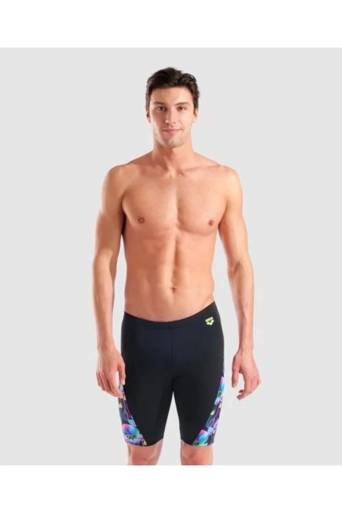 MEN'S MULTI CHAMELEONS SWIM JAMMER 80 CM (BEL ÖLÇÜSÜ)
