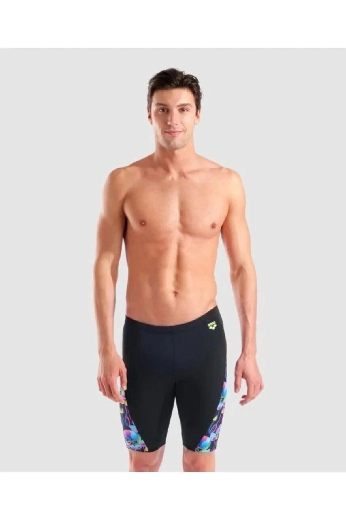 MEN'S MULTI CHAMELEONS SWIM JAMMER 90 CM (BEL ÖLÇÜSÜ)