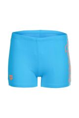 Boys Logo Swim Short Turquoise erkek çocuk mayosu 6-7 YAŞ