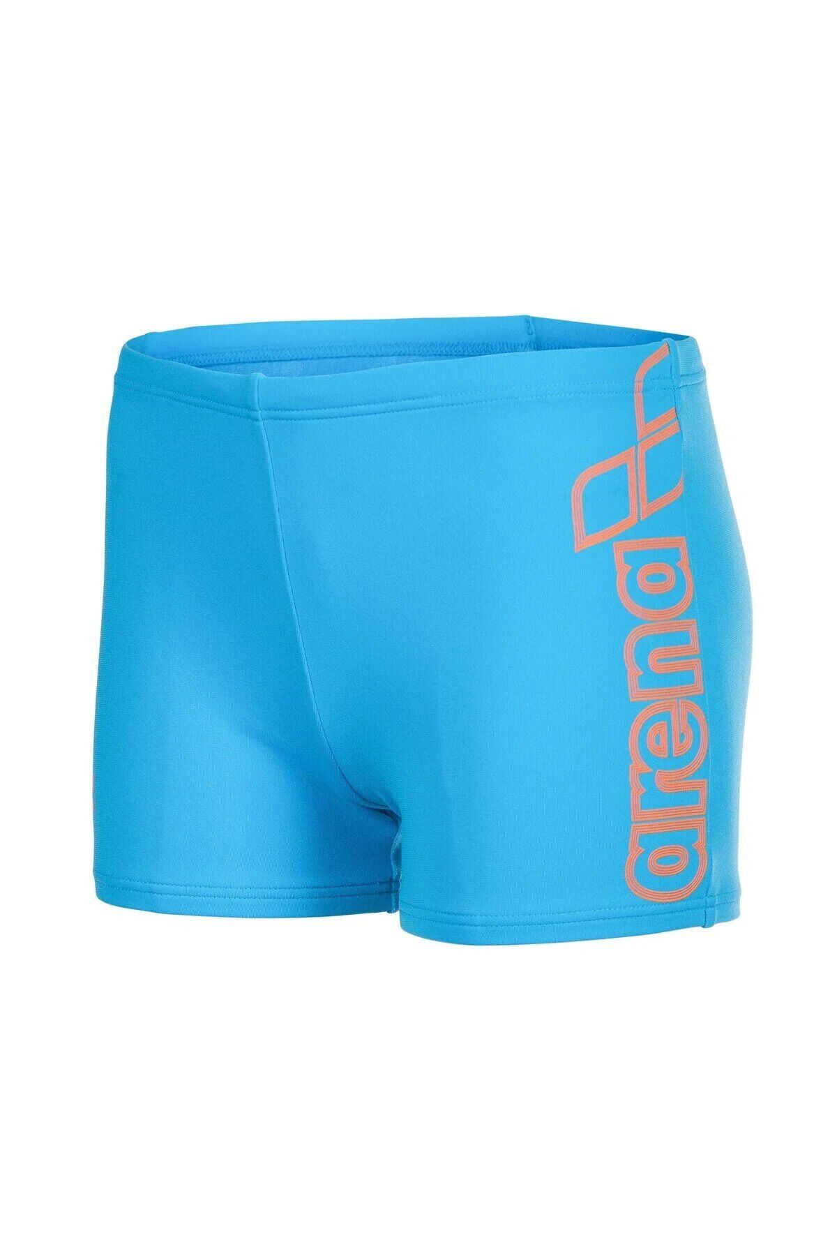 Boys Logo Swim Short Turquoise erkek çocuk mayosu 6-7 YAŞ