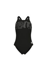 Graphic Swimsuit V Back Kız Çocuk Mayo 12-13 YAŞ