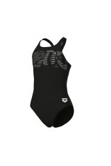 Graphic Swimsuit V Back Kız Çocuk Mayo 14-15 YAŞ