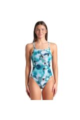 Camouflage Swimsuit Challenge Back Kadın Beyaz Yüzücü Mayosu 009065660 42