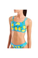 Lemons Bandeau Kadın Turkuaz Yüzücü Bikini 010705858 38
