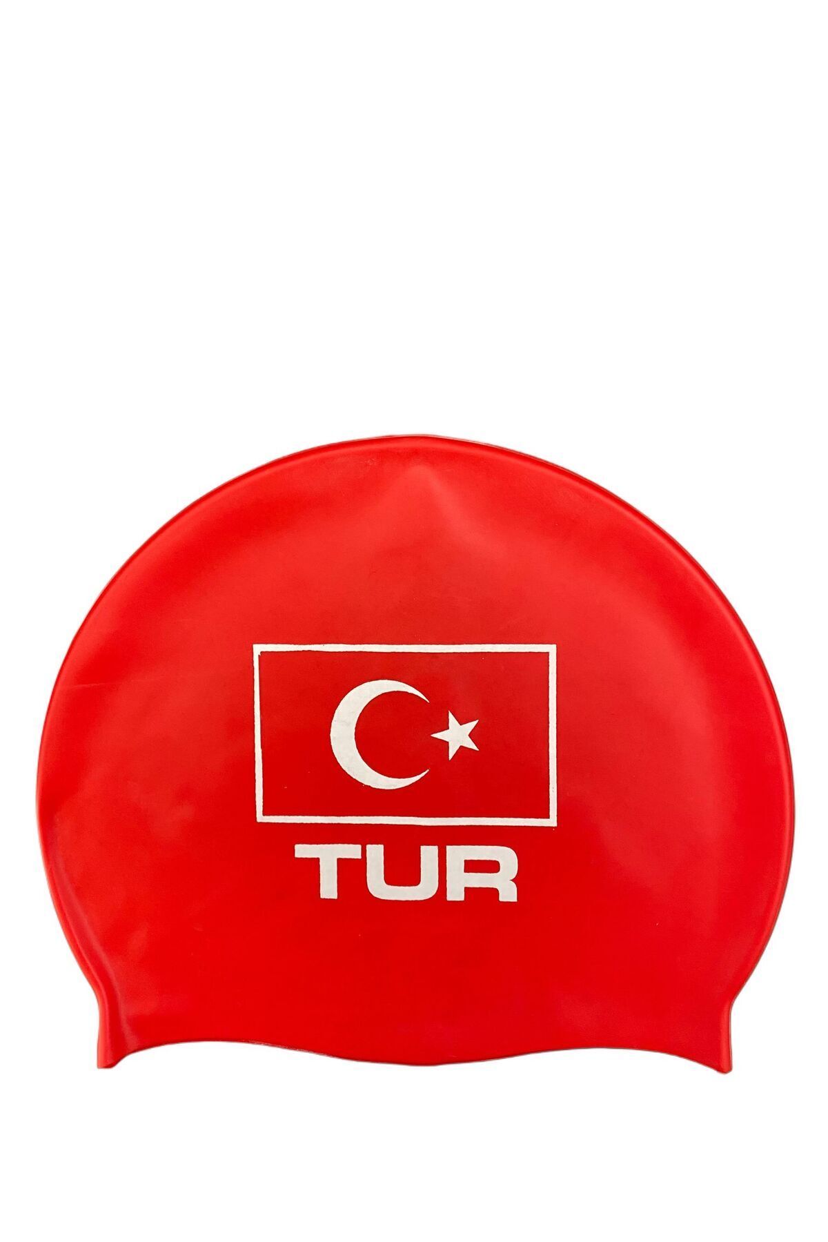 MİLLİ TAKIM BAYRAKLI SLİKON DELUXE YÜZÜCÜ HAVUZ VE DENİZ BONESİ Kırmızı - Tek Ebat