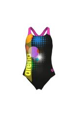 Girl's Dots Swimsuit Swim Pro Back Kız Çocuk Mayo 10-11 YAŞ