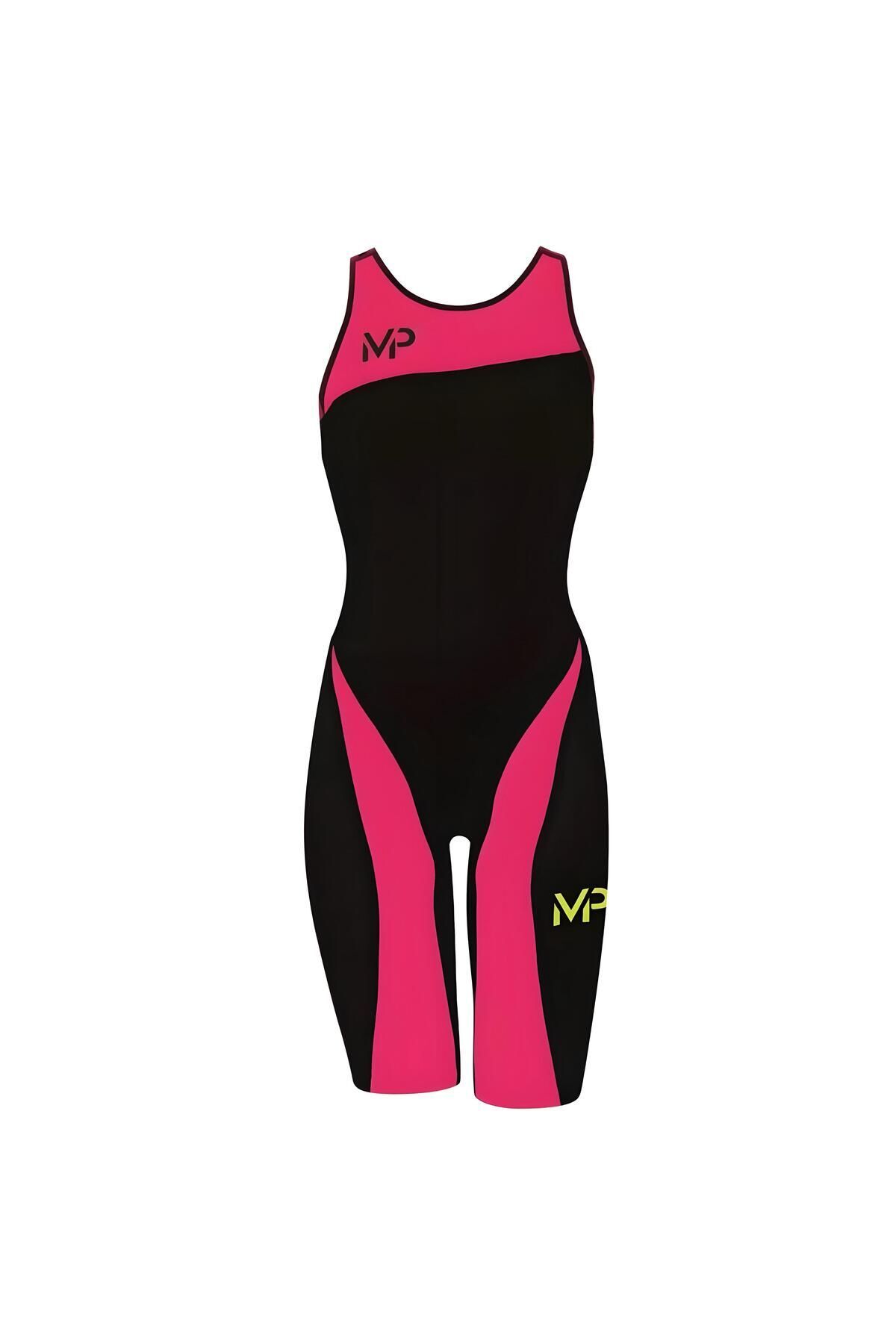 MP Michael Phelps XPRESSO Kneeskin - Black/Pink Siyah - 32