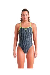 W Monogram Swimsuit Challenge Back Kadın Antrenman Mayosu 40