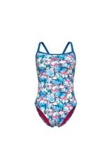 WOMEN'S ARENA MULTI CAMO SWIMSUIT KADIN YÜZÜCÜ MAYOSU