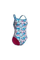 WOMEN'S ARENA MULTI CAMO SWIMSUIT KADIN YÜZÜCÜ MAYOSU