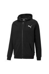 Erkek Kapşonlu Sweat Ceket Ess Small Logo Fz Hoodie Tr Black-c 58670451