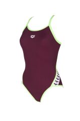W TEAM STRIPE SUPER FLY BACK ONE PIECE