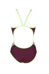 W TEAM STRIPE SUPER FLY BACK ONE PIECE