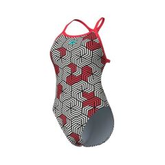 WOMEN'S ARENA GEOMETRY SWIMSUIT SWIM KADIN YÜZÜCÜ MAYOSU(F BEDEN)