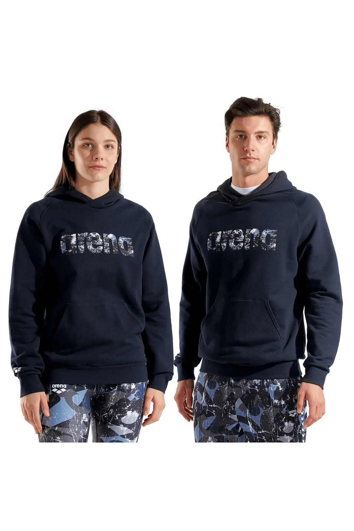 Graphic Unisex Lacivert Günlük Stil Sweatshirt 010196700