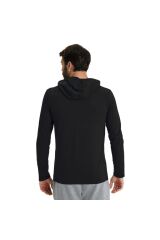 Team Hooded Panel Erkek KOYU FÜME RENK Günlük Stil T-Shirt 004903555 L