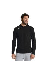 Team Hooded Panel Erkek KOYU FÜME RENK Günlük Stil T-Shirt 004903555 L