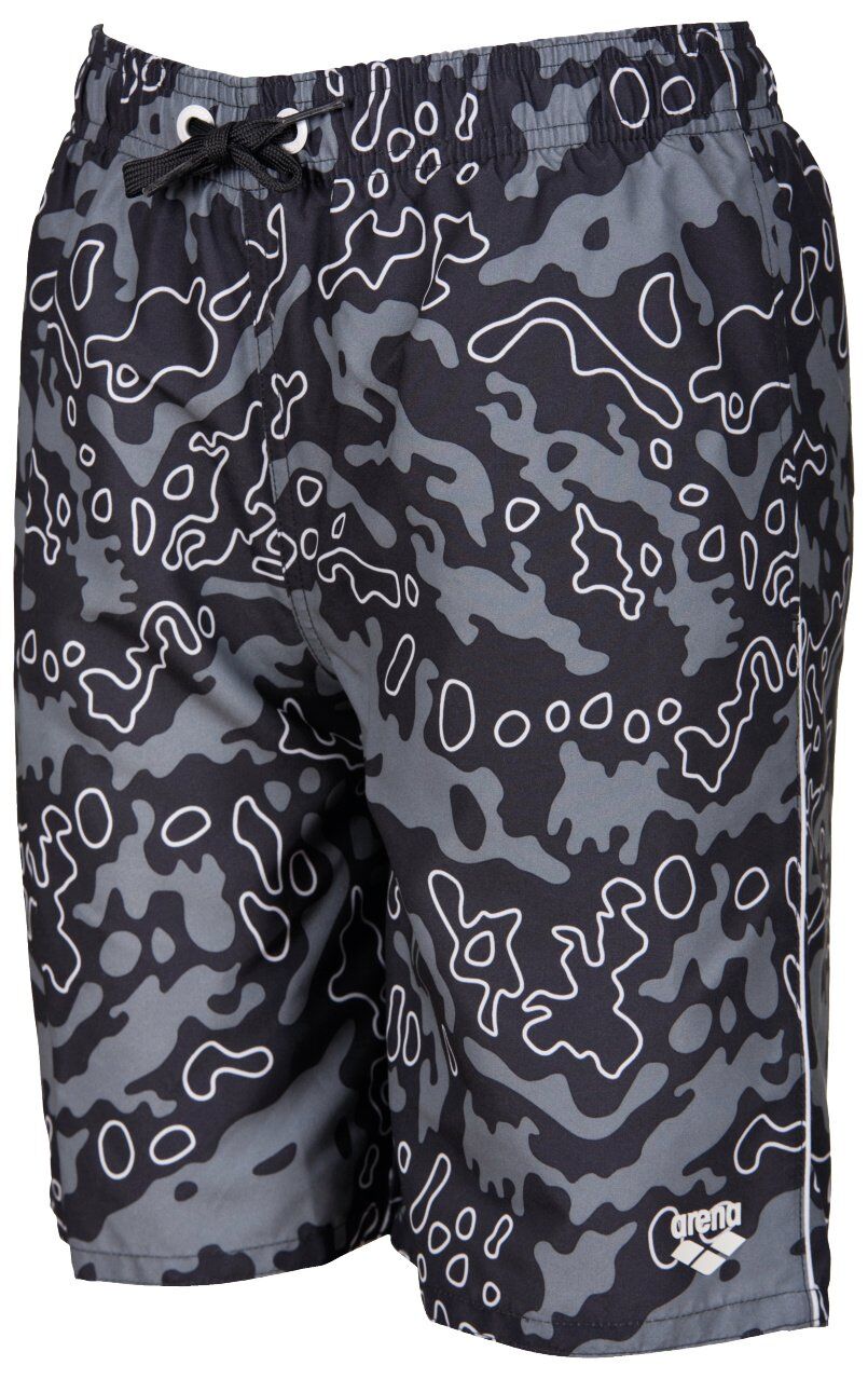 CAMOUFLAGE JR LONG BERMUDA ASPHALT,WHITE