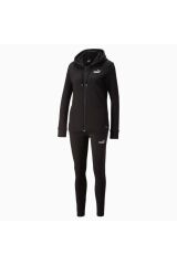 Metallic Tracksuit Tr Kadın Siyah Eşofman Takımı - 673701-01
