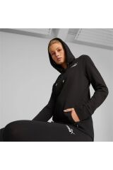 Metallic Tracksuit Tr Kadın Siyah Eşofman Takımı - 673701-01