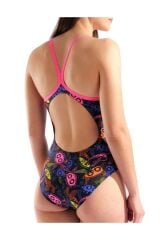 KADIN YÜZÜCÜ MAYOSU SEA TURTLES SWIMSUIT LIGHTDROP BACK 010221509
