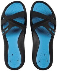 ATHENA WOMAN BLACK.TURQUOISE