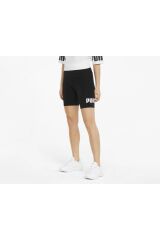 Ess 7'' Logo Short Kadın Günlük Tayt 84834701 Siyah