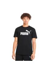 Essential Logo Tee Erkek Siyah Günlük Stil Tişört 58666601