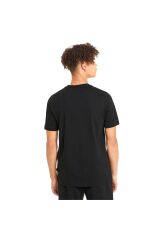 Essential Logo Tee Erkek Siyah Günlük Stil Tişört 58666601