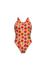 WOMEN'S ARENA STRAWBERRY SWIMSUIT SWIM KADIN YÜZÜCÜ MAYOSU