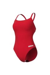 Team Swimsuit Challenge Solid Kadın Kırmızı Yüzücü Mayosu 004766450