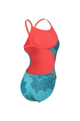 WOMEN'S ARENA CAMO KIKKO SWIMSUIT CHALLENGE BACK KADIN YÜZÜCÜ MAYOSU
