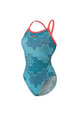 WOMEN'S ARENA CAMO KIKKO SWIMSUIT CHALLENGE BACK KADIN YÜZÜCÜ MAYOSU