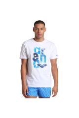 Water Prints Erkek Beyaz Günlük Stil T-Shirt 009406100 M