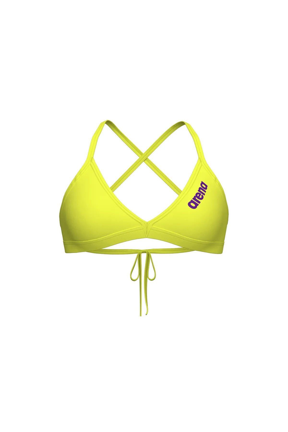 WOMEN'S TEAM SWIM TOP TIE BACK SOLID BİKİNİ ÜSTÜ