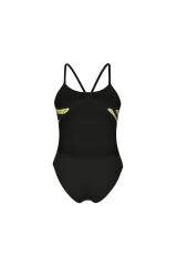 WOMEN'S ARENA MULTI STRIPES SWIMSUIT LACE BACK KADIN YÜZÜCÜ MAYOSU