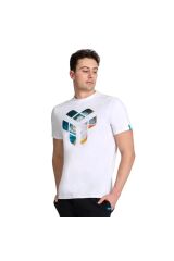 Planet Water Unisex Beyaz Günlük Stil T-Shirt 006811100
